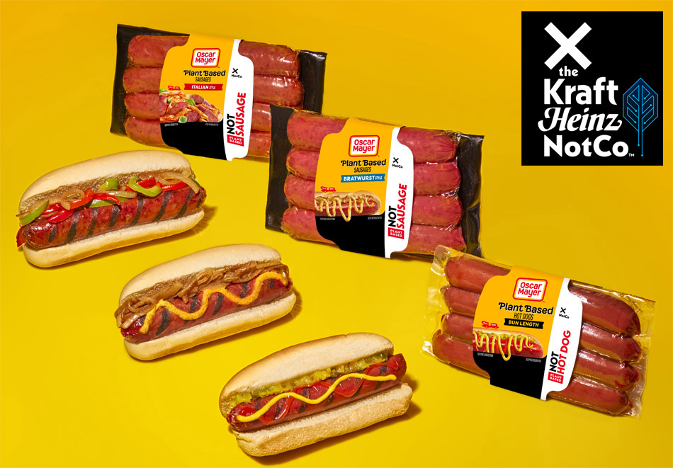 The Kraft Heinz Company elabora salchichas vegetales 100%