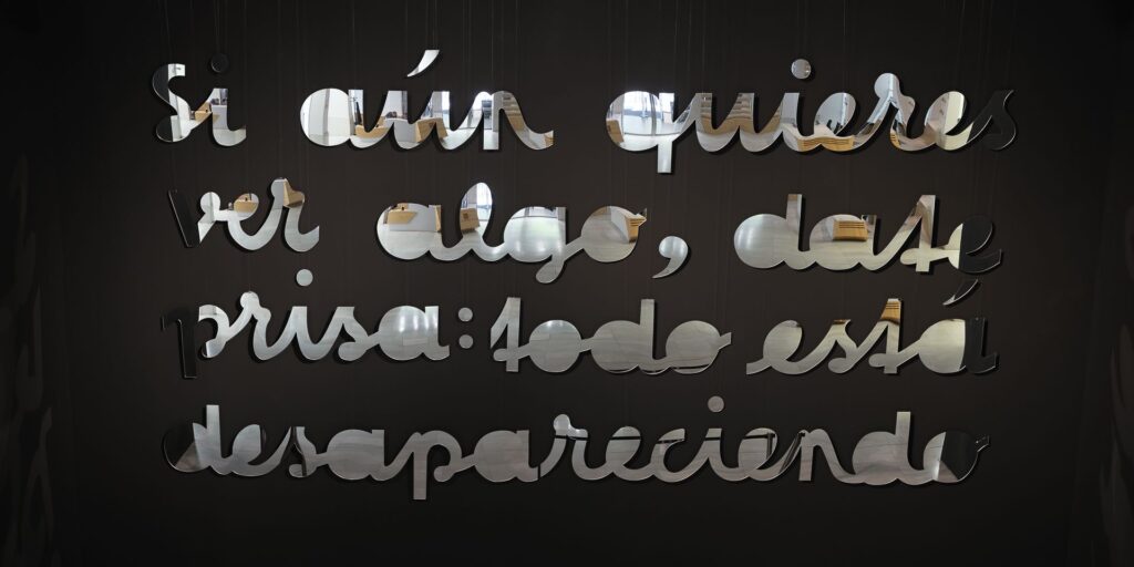 Eva Lootz. Si aún quieres ver algo... Sala Alcalá 31. Fotografía: Guillermo Gumiel