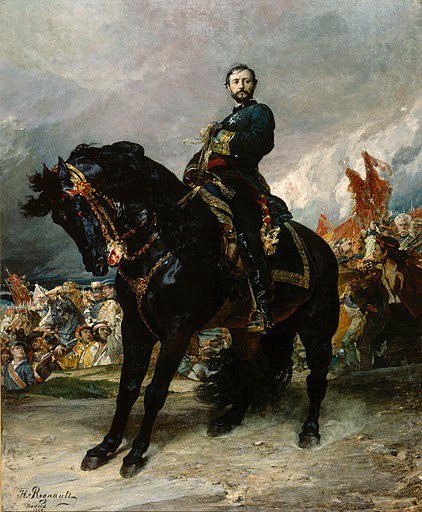 Henri Regnault. Juan Prim, 8 octobre 1868, 1869. © RMN-Grand Palais (Musée d’Orsay) / Hervé Lewandowski