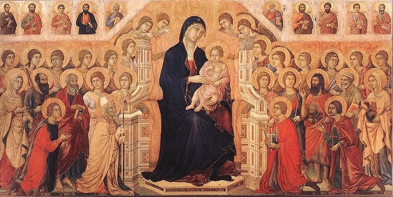 Duccio. La Maestà, 1308–1311. Museo dell