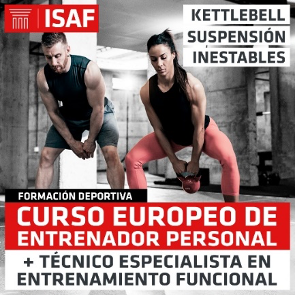 Curso de Entrenador personal + Técnico especialista en entrenamiento funcional