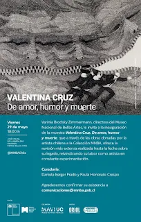 Inauguran exposición de Valentina Cruz en el MNBA